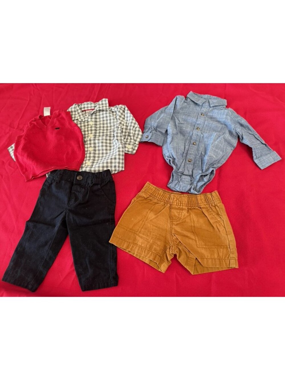 Boy Bundle 5 Pieces Size 6-9 Months